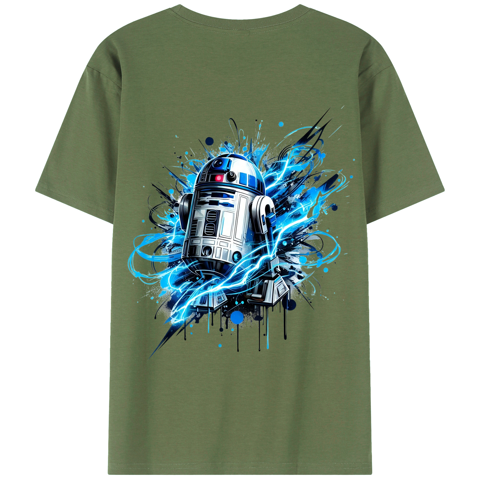 （画像用） スター・ウォーズ Star Wars 綿100％ メンズ半袖Tシャツ（バックプリント） 通気性